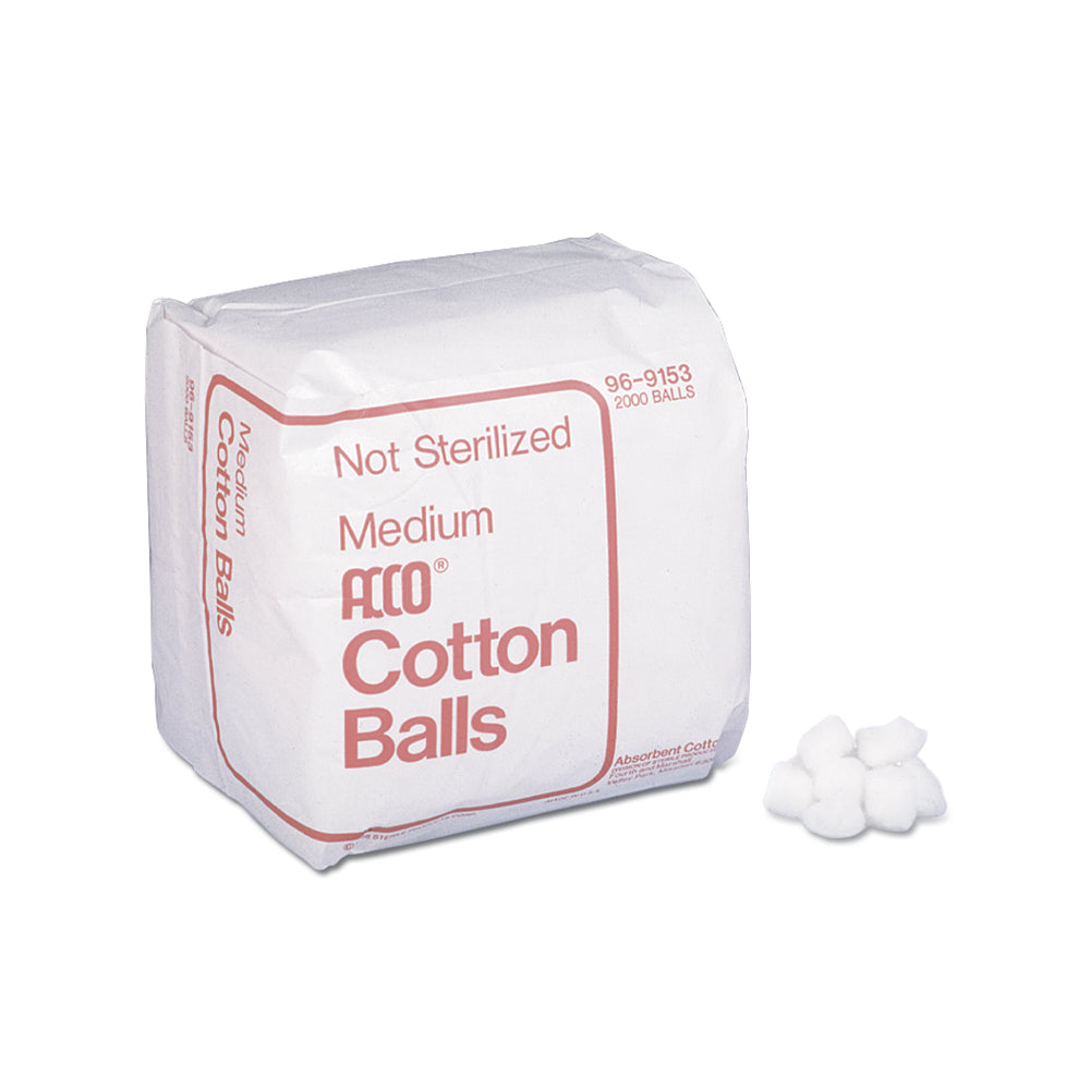 Medium Cotton Balls 2000/Bag 1 PK